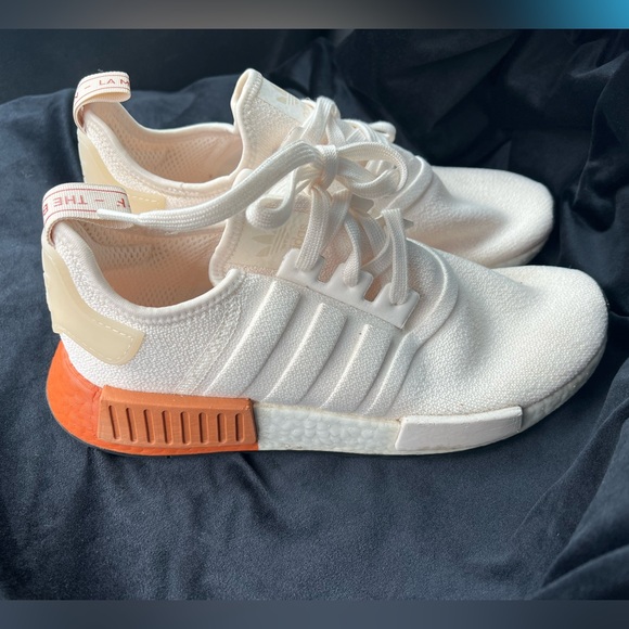 adidas Shoes - Adidas NMD R1 Chalk White/Copper Tech Boost Sneakers Size 9.5